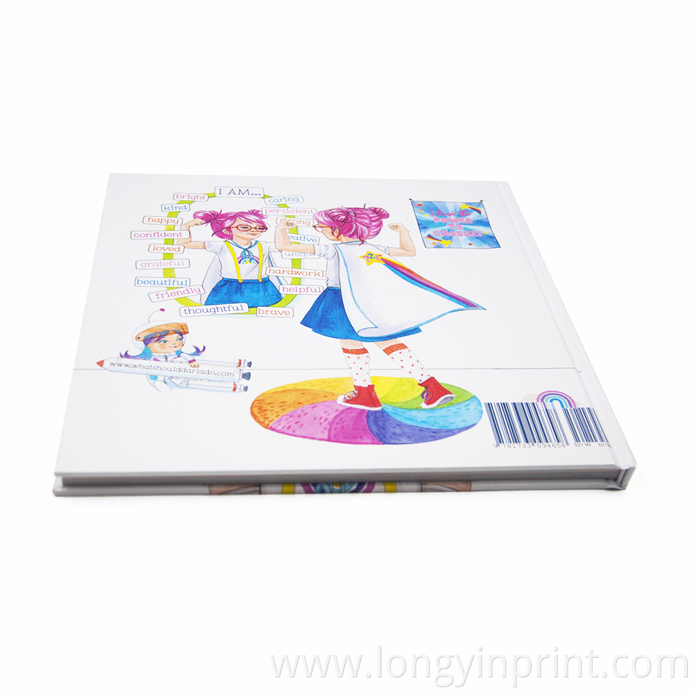 China printing factory cheap high quality children tale book printing press manga book printing